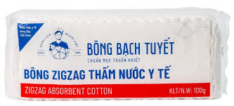 GÒN ZIC ZAG BẠCH TUYẾT 100G