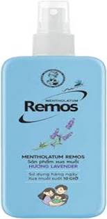 XỊT CHỐNG MUỖI REMOS ( HƯƠNG LAVENDER )
